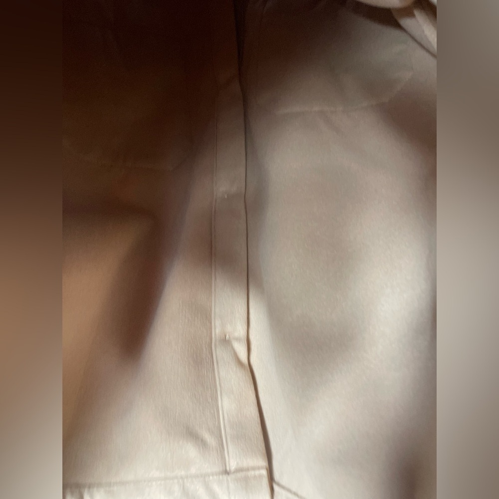 NWT Mudpie Tan Felt Shacket Button Down Oversized Relaxed Cozy Winter Size Small - Picture 11 of 12
